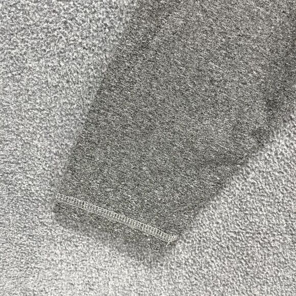 NFL Patriots Sweatshirt Mens Medium Gray Blue 1/4 Zip NFL Football New England - Picture 5 of 16